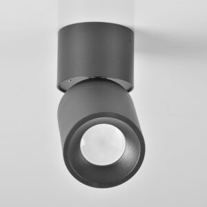 Oprawa natynkowa ASTRA GU10 okrągła ruchoma czarna 314079 Sanico-Goldlux