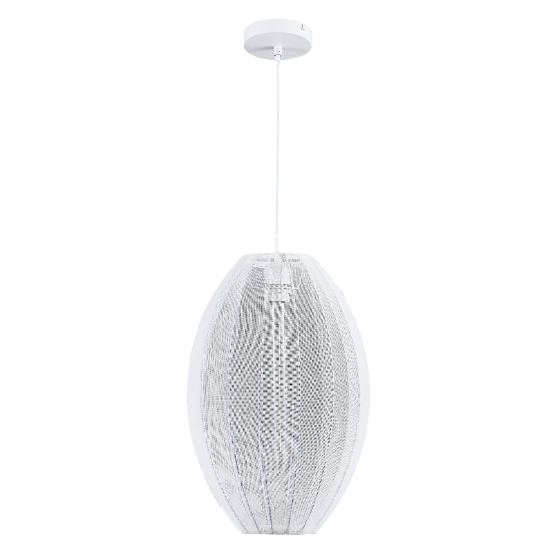 Lampa wisząca Goldlux KAREI 1xE27 biała – 330628 Lampa wisząca Goldlux KAREI 1xE27 biała – 330628