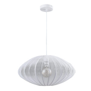 Sanico Goldlux lampa wisząca KINU 1xE27 biała IP20 - 330604