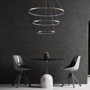 Lampa wisząca Sanico Goldlux LED LEA 3 nikiel 60W 4000K IP20 - 330048