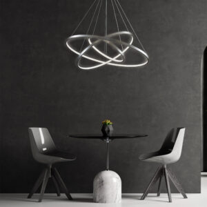 Lampa wisząca Sanico Goldlux LED LEA 3 nikiel 60W 4000K IP20 - 330048