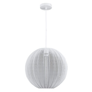 Sanico Goldlux lampa wisząca SENSAI 1xE27 biała IP20 - 330581