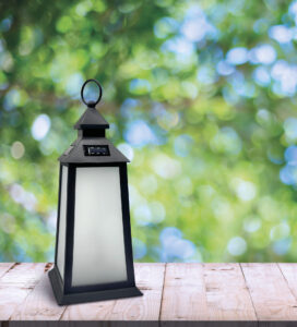 Lampa solarna LED FENIX latarnia, płomień 330284 Sanico-Goldlux