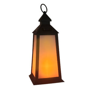 Lampa solarna LED FENIX latarnia, płomień 330284 Sanico-Goldlux