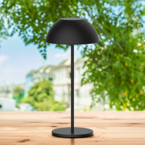 Lampka dekoracyjna LED TANZANIA z akumulatorem USB-C IP44 2700K 329950 czarna Sanico Goldlux