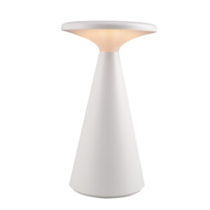 Lampka dekoracyjna LED PAROS z akumulatorem USB-C IP44 2700K 329967 biała Sanico Goldlux