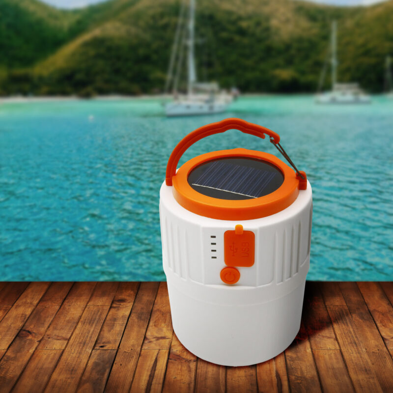 Sanico Goldlux lampa solarna K1 LED kempingowa USB-C IPX4 330123