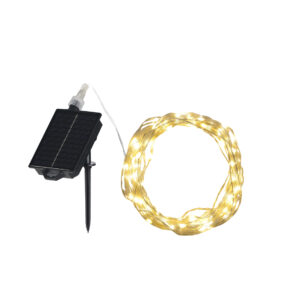 Sanico Goldlux łańcuch solarny girlanda LED z pilotem 10m 3000K IP44 330222