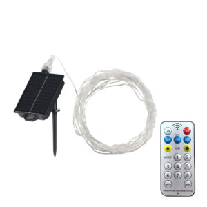 Sanico Goldlux łańcuch solarny girlanda LED z pilotem 10m 3000K IP44 330222