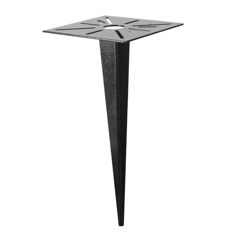 Sanico Goldlux kotwa do słupków ogrodowych 30cm czarna 331007