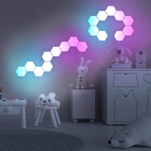 Sanico Goldlux lampa dekoracyjna MAYA LED RGBW 9 sześcianów pilot RF IP20 - 331458