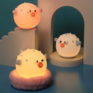 Sanico Goldlux lampka nocna HELI LED 3000K RGB silikonowa z akumulatorem przewód USB C - 331779