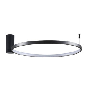 Sanico Goldlux lampa ścienno sufitowa NOEMI LED 20w czarna 4000K IP20 - 329134