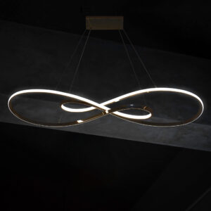 Sanico Goldlux Lampa wisząca ZUMBA LED 50W 4000K złota IP20 - 331083