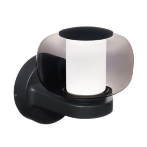 Sanico Goldlux kinkiet oprawa elewacyjna MALAGA LED czarna 4000K IP44 - 331410