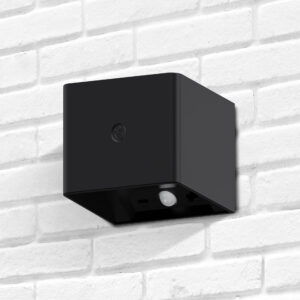 Sanico Goldlux MIRI LED PIR lampa dekoracyjna kinkiet 3000K-6400K akumulator+przewód USB-C czarna IP20 - 331434