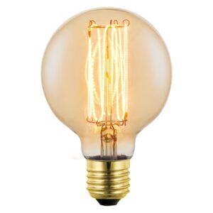 Sanico Goldlux Żarówka LED E27 FILAMENT G80 4W DecoVintage Amber 1800K - 331625