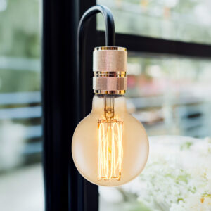 Sanico Goldlux Żarówka LED E27 FILAMENT G80 4W DecoVintage Amber 1800K - 331625