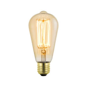 Sanico Goldlux Żarówka LED E27 FILAMENT ST64 4W DecoVintage Amber 1800K - 331656