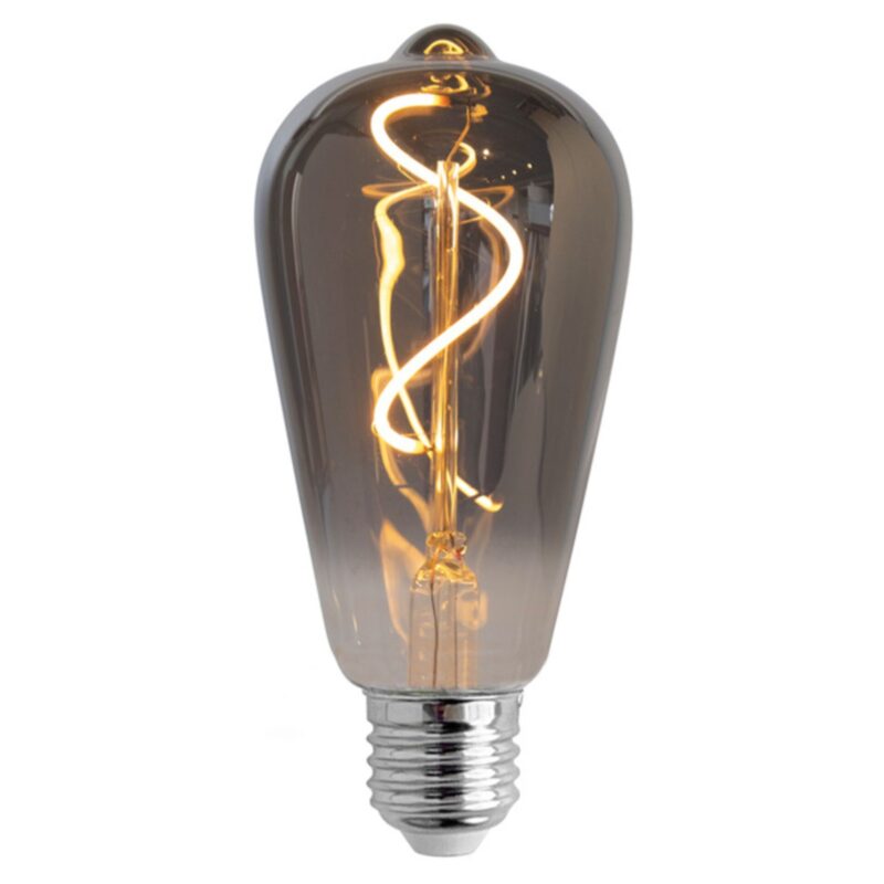 Sanico Goldlux Żarówka LED E27 FILAMENT ST64 4W DecoVintage Smoke 1800K - 331663