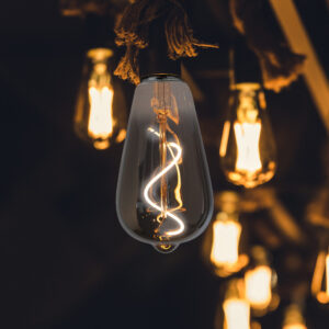 Sanico Goldlux Żarówka LED E27 FILAMENT ST64 4W DecoVintage Smoke 1800K - 331663