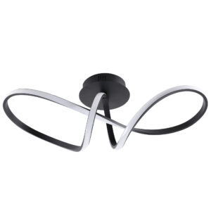 Sanico Goldlux FLAVIA LED 33W lampa sufitowa czarna 4000K IP20 - 331830