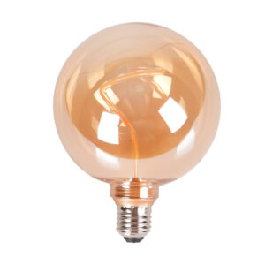 Sanico Goldlux Żarówka LED E27 FILAMENT G125 4W DecoVintage Amber 1800K - 333681