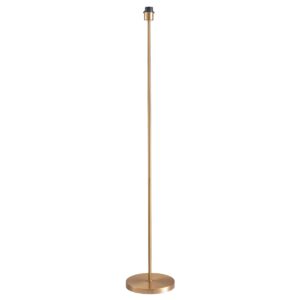 Sanico Goldlux lampa podłogowa SCARLET złota 140cm abażur stożek 35cm yellow nature E27 - 336545