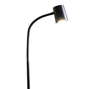 Sanico Goldlux FELIX 1xGU10 lampka podłogowa czarna IP20 - 330086