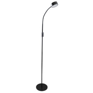 Sanico Goldlux BRUNO LED lampa podłogowa czarna 3000K~4000K~6500K IP20 - 330093
