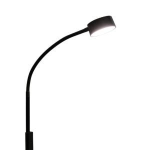 Sanico Goldlux BRUNO LED lampa podłogowa czarna 3000K~4000K~6500K IP20 - 330093