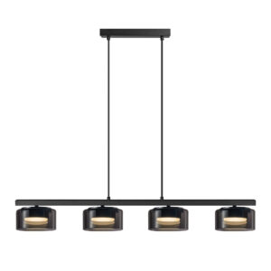Sanico Goldlux OFELIA 4xGX53 lampa wisząca smoky 4000K IP20 - 331304