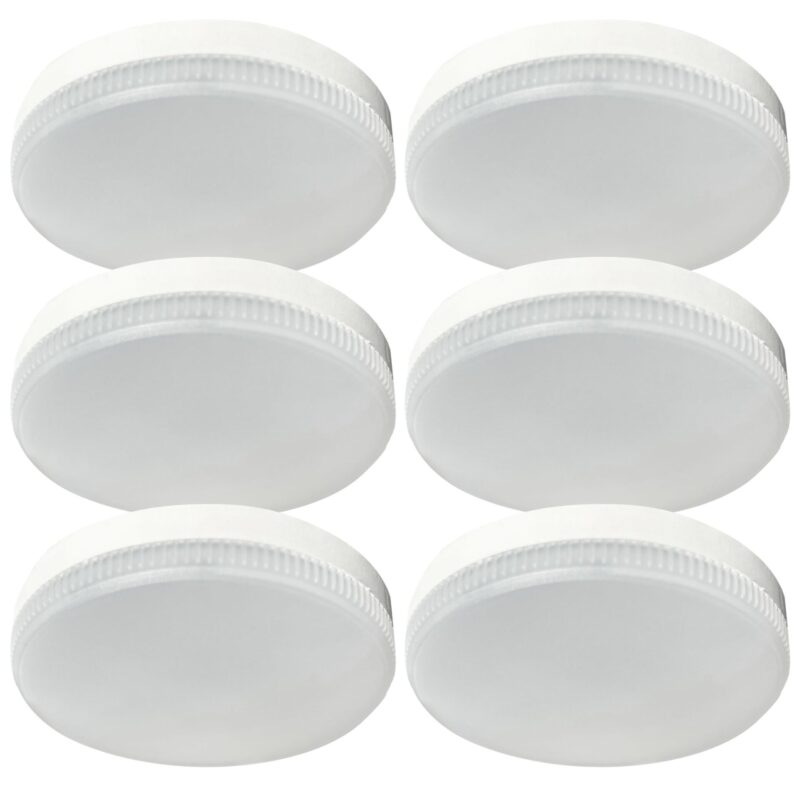 Sanico Goldlux Żarówka Platinum LED GX53 8W 880lm CIEPŁA 3000K 6 sztuk - 334961