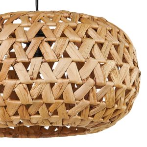 Sanico Goldlux lampa wisząca HOSHI 1xE27 naturalna beżowa w stylu boho IP20 - 330475