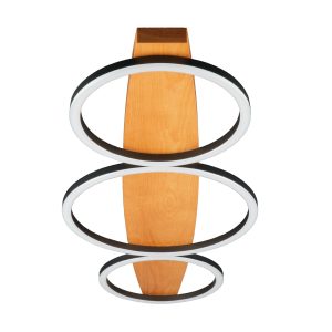 Sanico Goldlux lampa sufitowa MELISA 3 LED 28W czarna 4000K IP20 - 334251