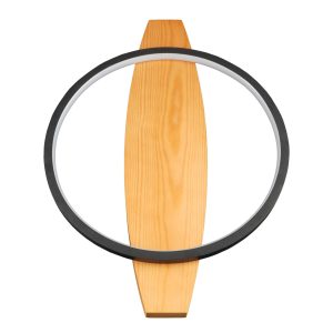Sanico Goldlux kinkiet ścienny MELISA LED 12W czarny 4000K IP20 - 334275