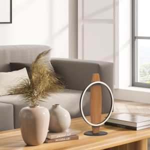 Sanico Goldlux lampa stołowa MELISA LED 10W czarna 4000K IP20 - 334282
