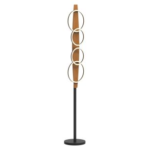 Sanico Goldlux lampa podłogowa MELISA LED 25W czarna 4000K IP20 - 334299
