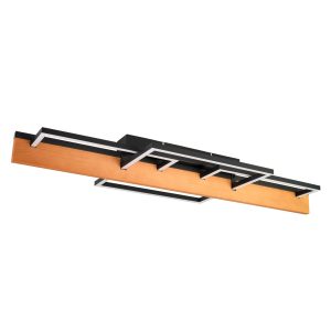 Sanico Goldlux lampa sufitowa LARYSA 3 LED 35W czarna 4000K IP20 - 334329