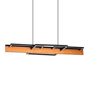 Sanico Goldlux lampa wisząca LARYSA LED 35W czarna 4000K IP20 - 334336
