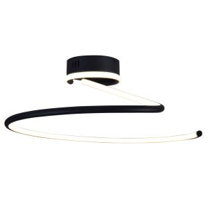 Sanico Goldlux DIUNA LED 34W lampa sufitowa czarna 4000K IP20 - 335722