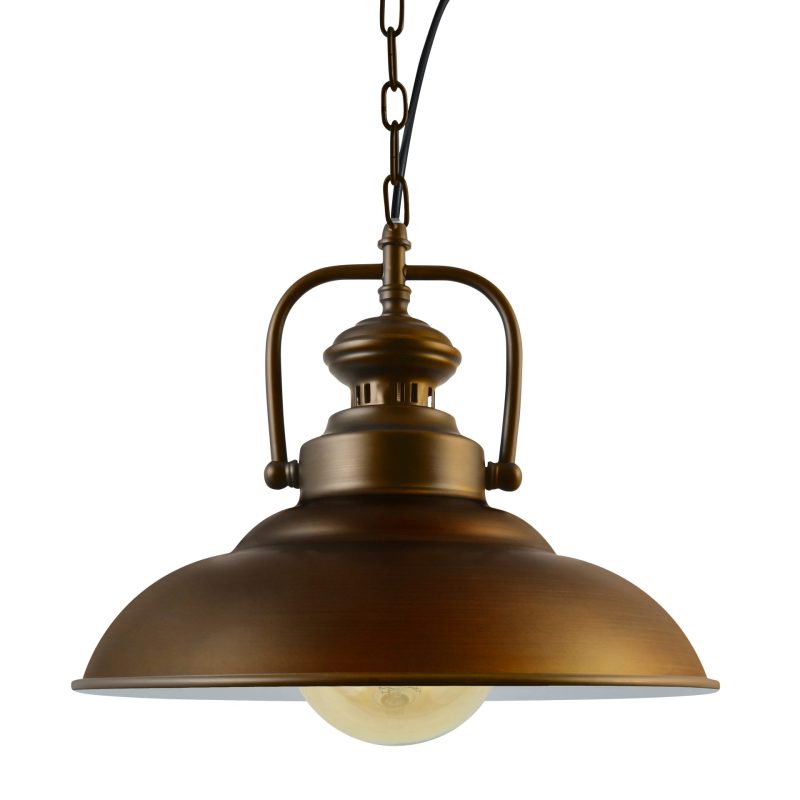 Sanico Goldlux ICELAND 1xE27 lampa wisząca brąz IP20 - 306180