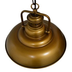 Sanico Goldlux ICELAND 1xE27 lampa wisząca brąz IP20 - 306180