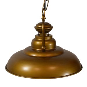 Sanico Goldlux ICELAND 1xE27 lampa wisząca brąz IP20 - 306180