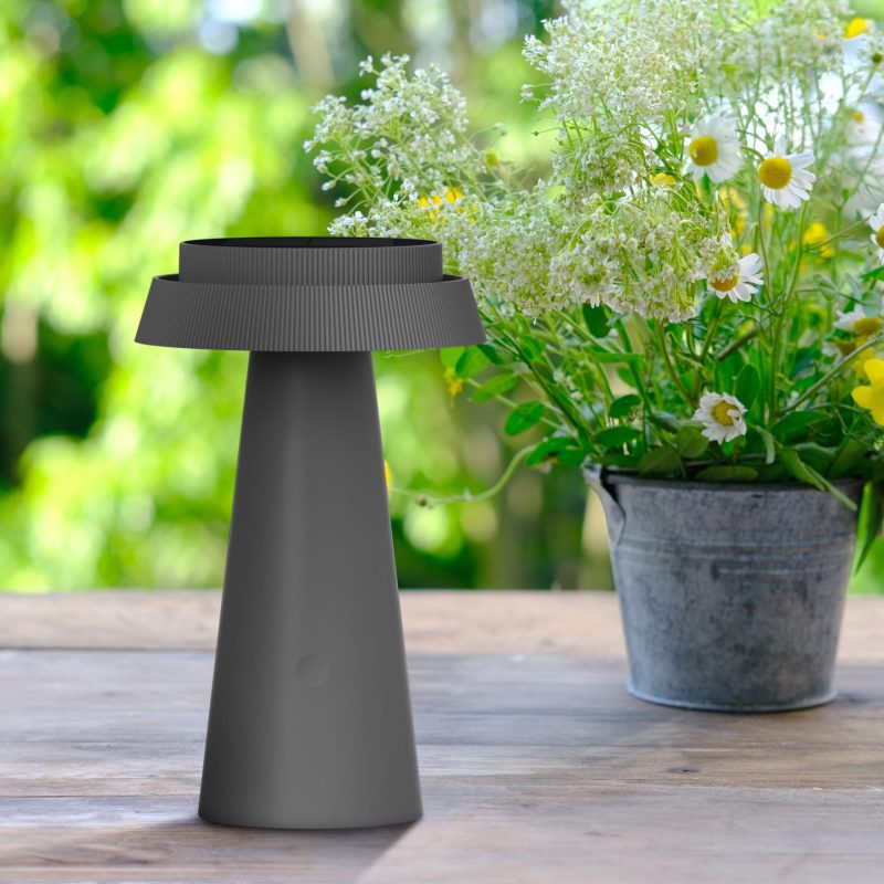 Sanico Goldlux lampka dekoracyjna stołowa LED MARAKESZ z akumulatorem USB-C 1800K-3000K grafitowa IP54 - 329820