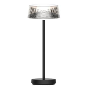 Sanico Goldlux lampka dekoracyjna stołowa LED CASABLANCA z akumulatorem USB-C 2700K czarna IP44 - 329899