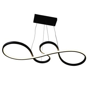 Sanico Goldlux lampa wisząca LED SALSA 38W 4000K czarna IP20 - 331090