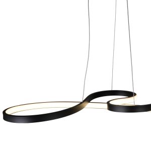 Sanico Goldlux lampa wisząca LED SALSA 38W 4000K czarna IP20 - 331090