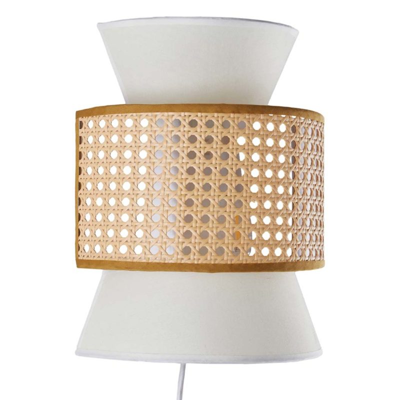 Sanico Goldlux kinkiet ścienny GRENADA 1xE27 beżowy IP20 - 331144