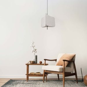 Sanico Goldlux lampa wisząca HAVANA 1xE27 beżowa w stylu boho IP20 - 331236